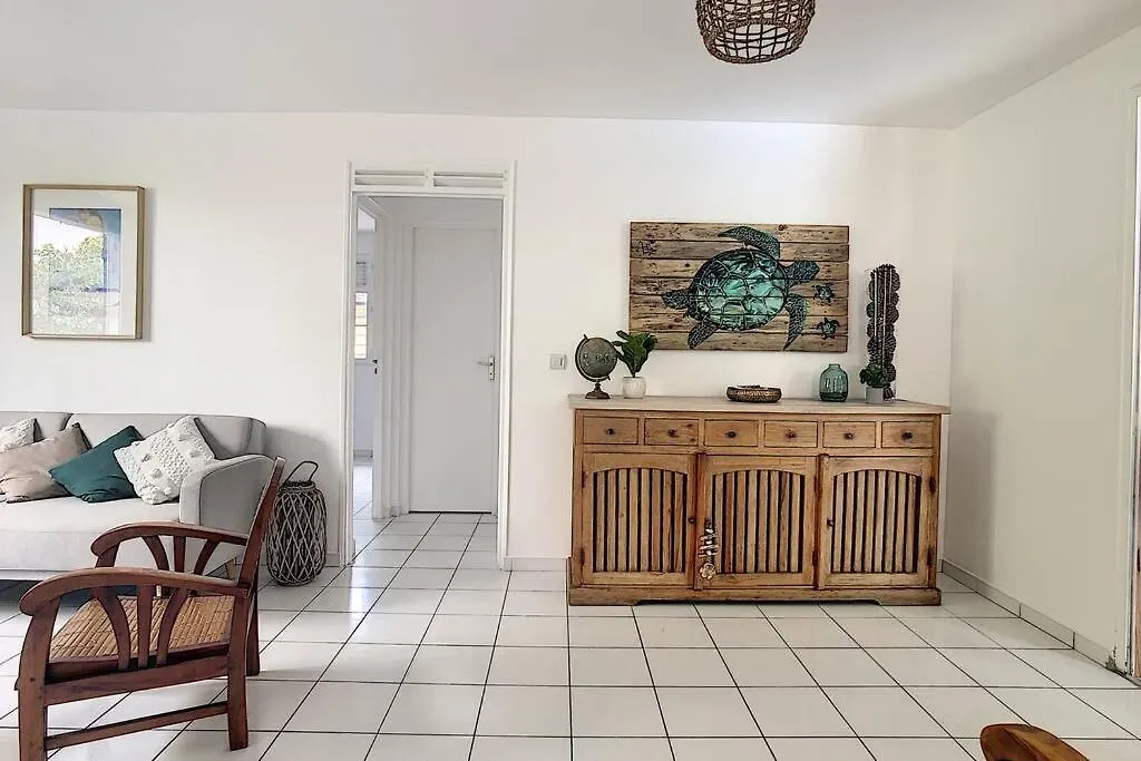 Villa Complexe L'Anjou Creole 3 Etoiles Piscine St Anne Douville Guadeloupe