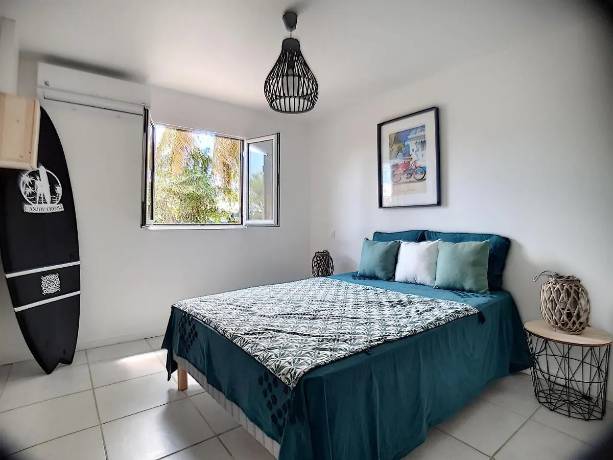 Complexe L'Anjou Creole 3 Etoiles Piscine St Anne Douville 0*,