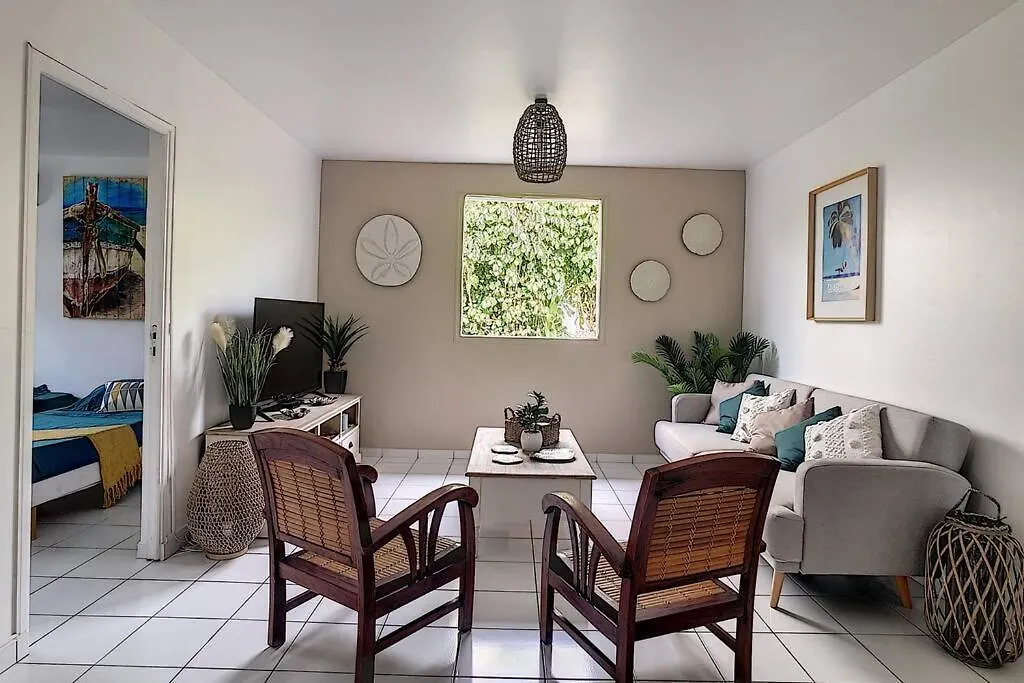 Villa Complexe L'Anjou Creole 3 Etoiles Piscine St Anne Douville Guadeloupe